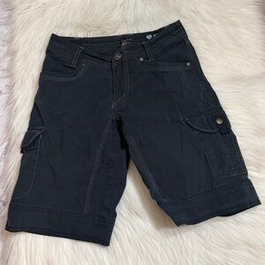 Kuhl Women's Black Cargo Shorts